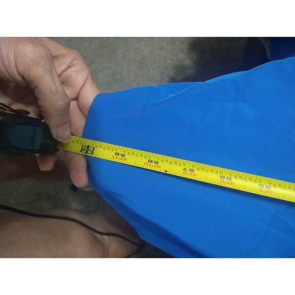 Zara Wide Leg One Arm Jumpsuit Blue Small City Party Nwt - Picture 9 of 9